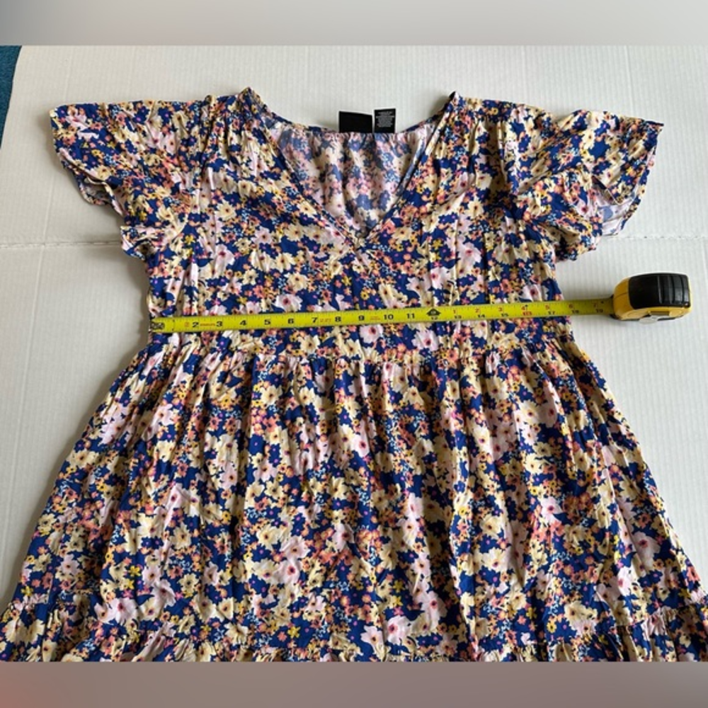 Rachel Zoe Size S floral‎ babydoll dress